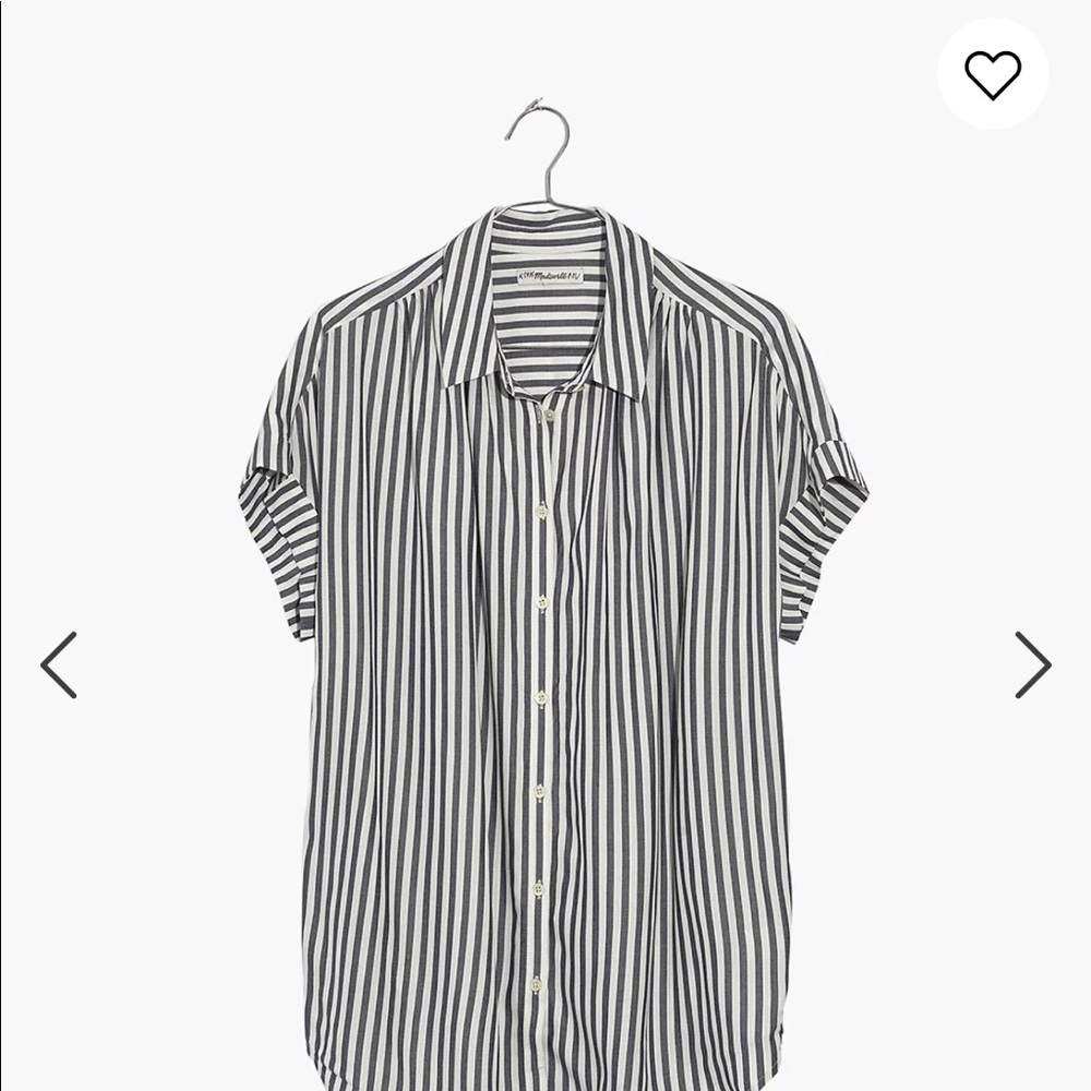 Madewell Central Shirt in Ballard Stripe